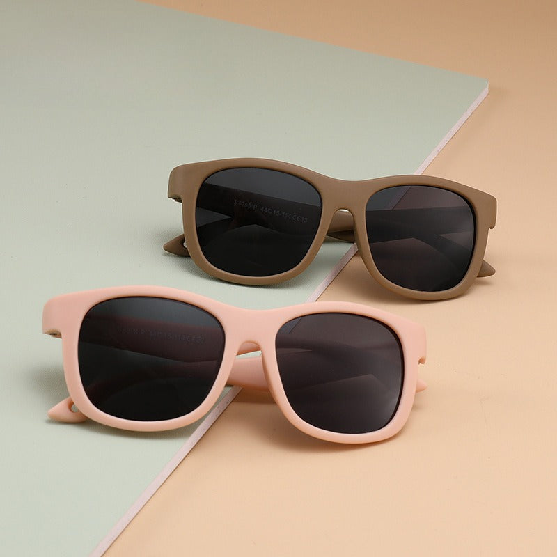 Wholesale 0-3 Years Old Baby Outdoor Silicone Frame Sunglasses